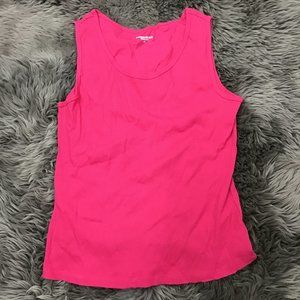 Laura Scott | Women's Ribbed Tank Top | Pink | XLarge
